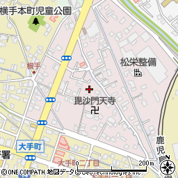 熊本県八代市毘舎丸町6-49周辺の地図
