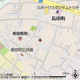 熊本県八代市長田町2907周辺の地図