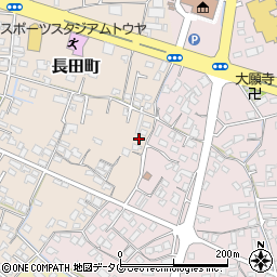 熊本県八代市長田町2864周辺の地図
