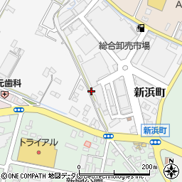 熊本県八代市新浜町2-35周辺の地図