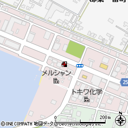 ＥＮＥＯＳ港町ＳＳ周辺の地図