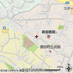 熊本県八代市長田町2962周辺の地図