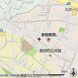 熊本県八代市長田町2961周辺の地図