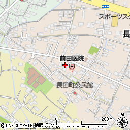 熊本県八代市長田町2954周辺の地図
