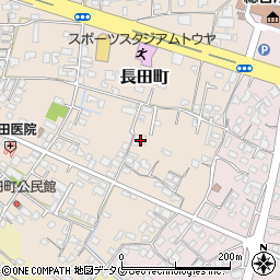 熊本県八代市長田町2837周辺の地図