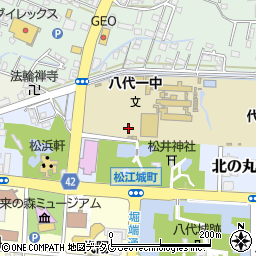 〒866-0865 熊本県八代市北の丸町の地図