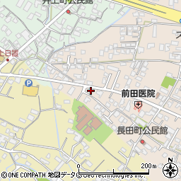 熊本県八代市長田町2988周辺の地図