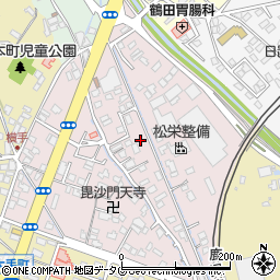 熊本県八代市毘舎丸町周辺の地図