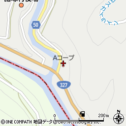 有限会社諸塚共同ナマコン周辺の地図