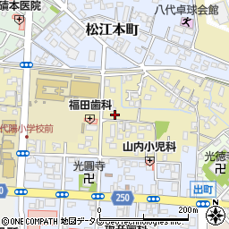 熊本県八代市鷹辻町周辺の地図