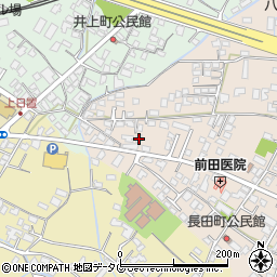 熊本県八代市長田町3015周辺の地図