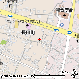 熊本県八代市長田町3279周辺の地図