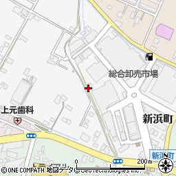 熊本県八代市新浜町2-54周辺の地図