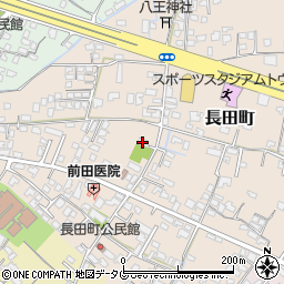 熊本県八代市長田町3075周辺の地図