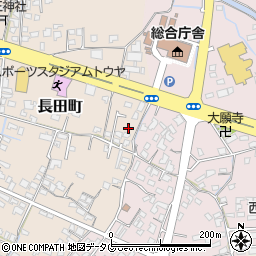 熊本県八代市長田町3286周辺の地図