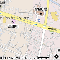 熊本県八代市長田町3287周辺の地図
