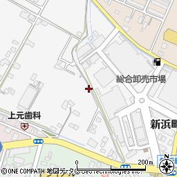 熊本県八代市新浜町2-58周辺の地図