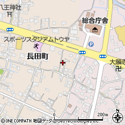 熊本県八代市長田町3282周辺の地図