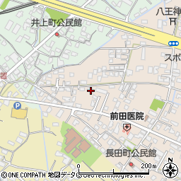 熊本県八代市長田町3053周辺の地図