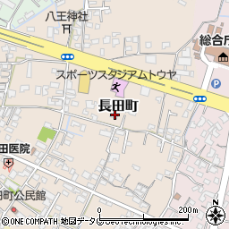 熊本県八代市長田町3261周辺の地図