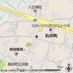熊本県八代市長田町3268周辺の地図