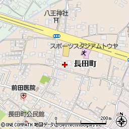 熊本県八代市長田町3269周辺の地図