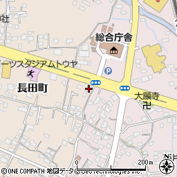 熊本県八代市長田町3290周辺の地図