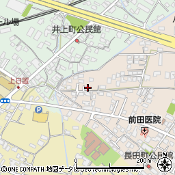 熊本県八代市長田町3026周辺の地図
