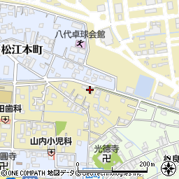 熊本県八代市鷹辻町1-32周辺の地図