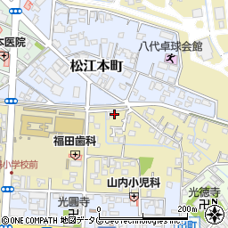 熊本県八代市鷹辻町6-3周辺の地図