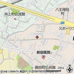 熊本県八代市長田町3043周辺の地図