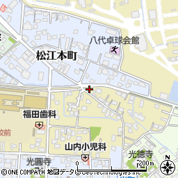 熊本県八代市鷹辻町1-42周辺の地図