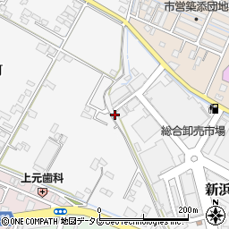 熊本県八代市新浜町2-72周辺の地図