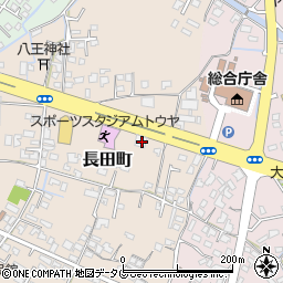 熊本県八代市長田町3246周辺の地図