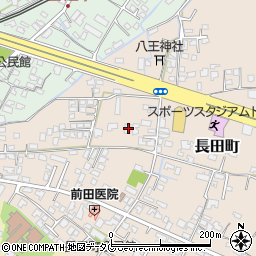 熊本県八代市長田町3093周辺の地図