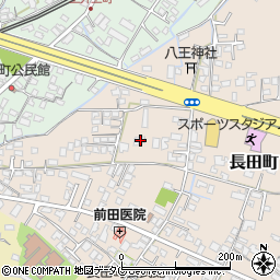 熊本県八代市長田町3091周辺の地図