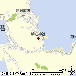 鯛名神社周辺の地図