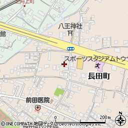 熊本県八代市長田町3095周辺の地図