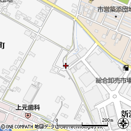 熊本県八代市新浜町2-78周辺の地図