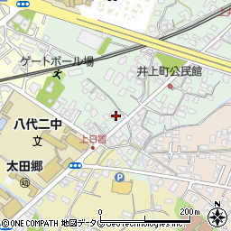 ＪＡやつしろ太田郷周辺の地図