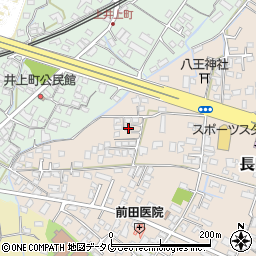 熊本県八代市長田町3037周辺の地図