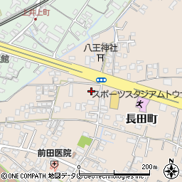 熊本県八代市長田町3104周辺の地図