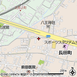 熊本県八代市長田町3108周辺の地図