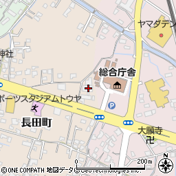 熊本県八代市長田町3301周辺の地図
