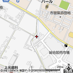 熊本県八代市新浜町2-92周辺の地図