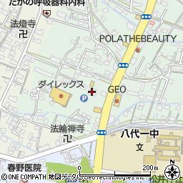 セカンドストリート八代松江店周辺の地図
