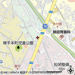 熊本県八代市古閑上町7-1周辺の地図