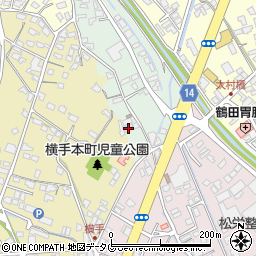 熊本県八代市古閑上町20周辺の地図