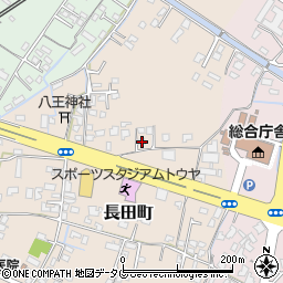 熊本県八代市長田町3197周辺の地図