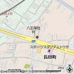 熊本県八代市長田町3168周辺の地図
